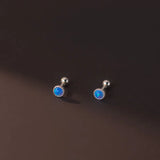 Small Silver 925 Stud Earrings For Women