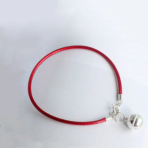 925 Bell Charm Red Rope Bracelet Red Thread Hand Line String