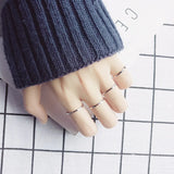 Size4-19 Women Ring 925 Silver Minimalist Rings For Women 925 Silver Fine Jewerl