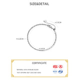 Fine Silver 925 Jewelry Bracelet for Women