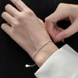 Silver 925 Bracelet Women's Jewelry Chain