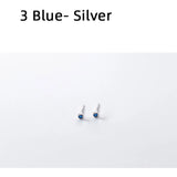 Mini Sterling Silver Stud Earrings for Women Girls