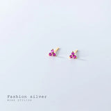 Triangle Stud Earrings Women's Fashion Jewelry
