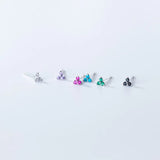 Triangle Stud Earrings Women's Fashion Jewelry