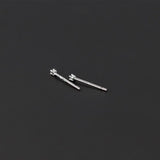 Tiny Stud Earrings 925 Sterling Silver Small Silver Earrings For Women