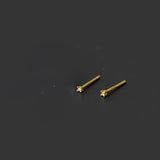 Tiny Stud Earrings 925 Sterling Silver Small Silver Earrings For Women