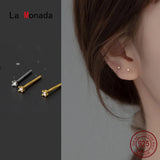 Tiny Stud Earrings 925 Sterling Silver Small Silver Earrings For Women
