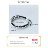 925 Sterling Silver Red Thread Bracelet for Women