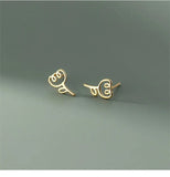Silver 925 Ear Piercing Earrings for Women
