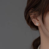 Silver 925 Ear Piercing Earrings for Women