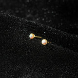 Round Opal Ear Piercing 925 Silver Earrings For Women