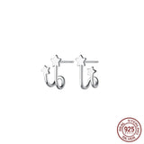 Small 925 Silver Earrings For Women
