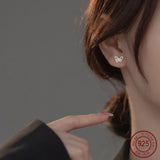 Womens Earrings Silver 925 Sweet 925 Silver Earrings For Women