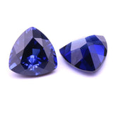 Lab Sapphire Synthetic Corundum Trillion Cut 3-12mm Gemstones