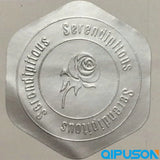 Circular Sealing Label Sticker PVC Transparent DIY Label