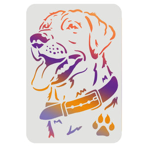 Labrador Dog Stencil 11.7x8.3 inch for Painting