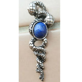 Labradorite Lapis Lazuli Tiger Eye Crystal Pendant Bead