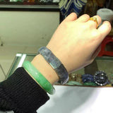 Labradorite Stone Bracelet Natural Gemstone Jewelry Bangle for Gift