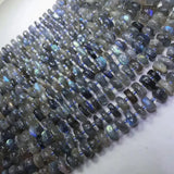 Labradorite Roundelle Baroque 10-12mm Loose Beads for DIY Jewelry Making