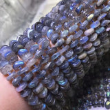Labradorite Roundelle Baroque 10-12mm Loose Beads for DIY Jewelry Making