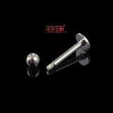 925 Silver Lip Stud 16G 3mm Ball Lip Piercing Jewelry
