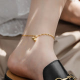 Lace Chain Anklets, Charm Pendant Bead Bracelet
