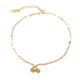 Lace Chain Anklets, Charm Pendant Bead Bracelet