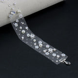 Bridal Pearls Lace Choker Necklace Wedding