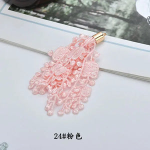 Lace Fringe Tassel DIY Earrings Ear Jewelry Accessories