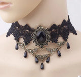 Lace Jewelry Short Clavicle Chain Necklace for Women