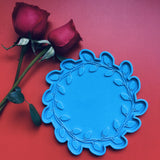 Lace Flower Coaster Silicone Mold for Resin Jewelry Making