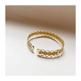 Hollow Lace Golden Bracelet for Women