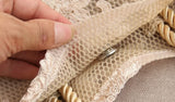 Lace Jewelry Bag Embroidery Wild Shopping Tote