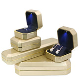 Lacquer Piano Finish Jewelry Gift Box with LED Light