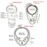 Gothic Lock Key Angel Pendant Necklace Punk Choker Jewelry for Men and Women