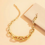 Big Cross CCB Chain Choker Necklace Silver Night Club Jewelry