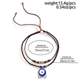 Hip Hop Eye Pattern Acrylic Pendant Necklace for Men