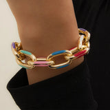 Bohemian Colorful Choker Necklace Set