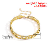 Neo Gothic Rhombus O Shape Choker Necklace For Women