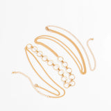 Neo Gothic Body Chain Jewelry Accessories Steampunk Aluminum Metal Chain