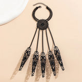 Punk Finger Bracelet for Women Girls Nail Rings Bangle Link Hand Back Jewelry