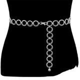 Hip Hop Style Punk Waist Chain Ring Waist Chain