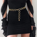 Hip Hop Style Punk Waist Chain Ring Waist Chain
