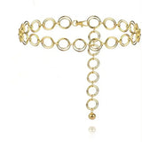 Hip Hop Style Punk Waist Chain Ring Waist Chain