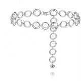 Hip Hop Style Punk Waist Chain Ring Waist Chain
