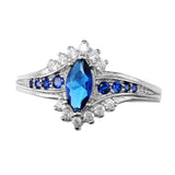Ladies Engagement Rings For Women Wedding Ring Jewelry Classic CZ Stone