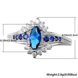 Ladies Engagement Rings For Women Wedding Ring Jewelry Classic CZ Stone