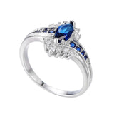 Ladies Engagement Rings For Women Wedding Ring Jewelry Classic CZ Stone