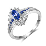 Ladies Engagement Rings For Women Wedding Ring Jewelry Classic CZ Stone