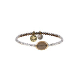 Crystal Stone Bracelet Glass Beads Tassel Girl Charm Small Bracelet